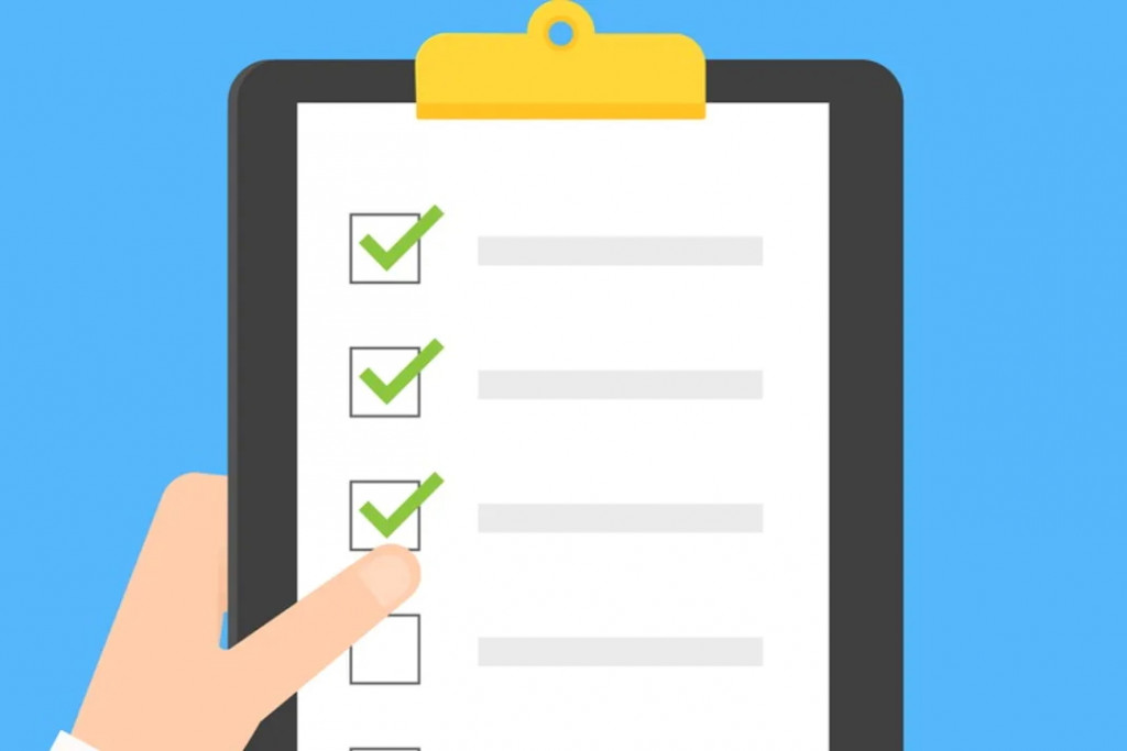 Examen checklist